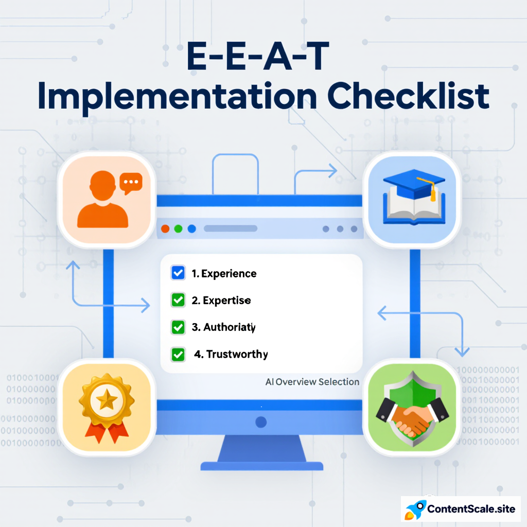 E-E-A-T AI priority components breakdown showing how AI systems evaluate content quality signals