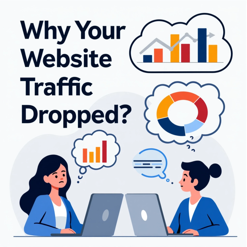 Traffic drop after changes showing website traffic dropped suddenly in analytics - Self-inflicted SEO damage