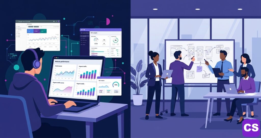 DIY vs agency SEO recovery comparison showing cost, timeline, and success rates side by side