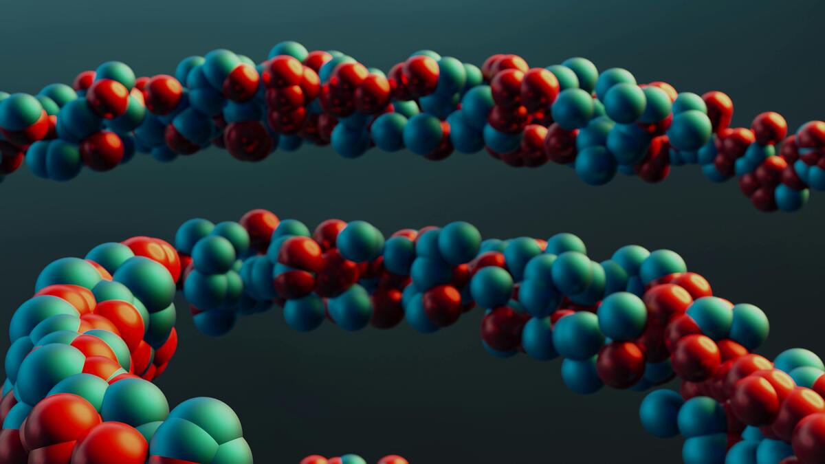 3D protein molecular structure visualization AlphaFold AI prediction biological research breakthrough