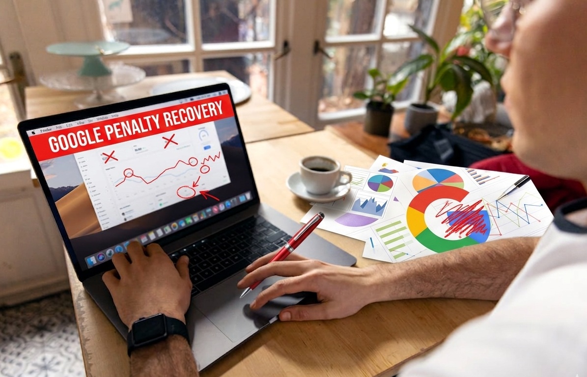 Google penalty recovery statistics 2026 — manual actions algorithmic update impact traffic drop data